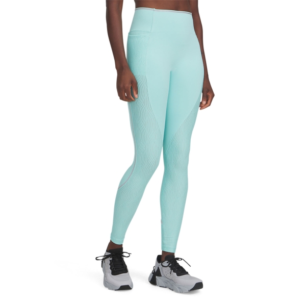 Women's Running Tights Under Armour Halo Tights  Neo Turquoise 60110370361