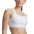 Under Armour HeatGear Crossback High Sports Bra - White