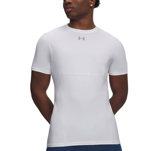 Men's Training T-Shirt Under Armour HeatGear Elite TShirt  White 60153790100