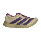 adidas ADIZERO adios Pro 4 - Sand/Rich Purple/Gold Metallic