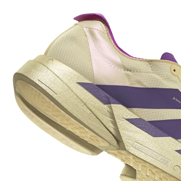 adidas ADIZERO adios Pro 4 - Sand/Rich Purple/Gold Metallic