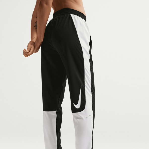 Nike Tempo Swoosh 7/8 Pants - Black/White/Reflective Silver