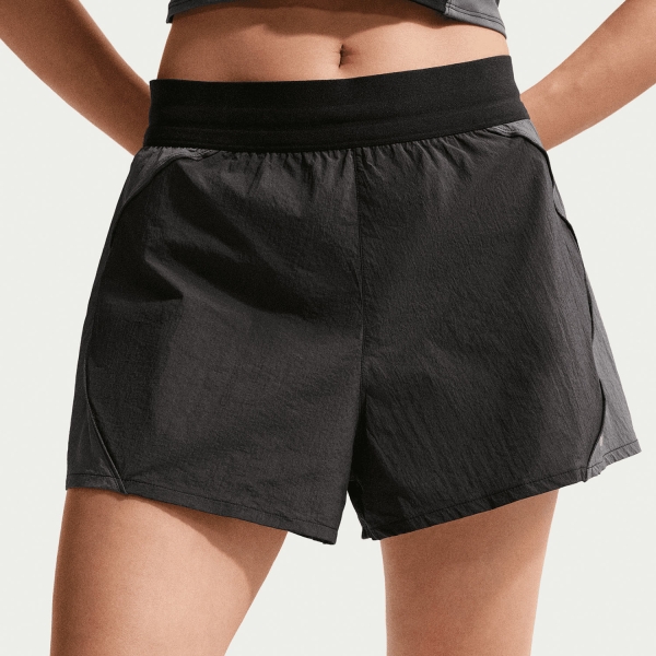 Women's Running Shorts Nike Swift 2.5in Shorts  Black/Anthracite/Reflective Silver IM9482010