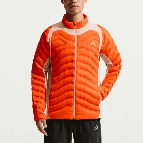Men's Trail Running Jackets Nike ACG Lava Loft Jacket  Safety Orange/Cream II/Summit White IO9132819