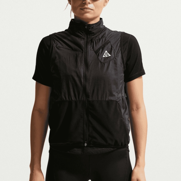 Women's Trail Running Jacket Nike ACG Vest  Black/Summit White IO9770010