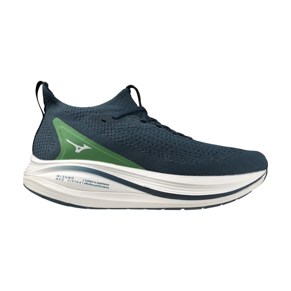 Men's Performance Running Shoes Mizuno Neo Vista 2  Reflecting Pond/White/Goblin Green J1GC253452