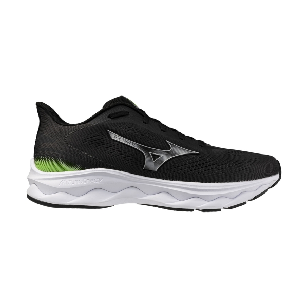 Men's Neutral Running Shoes Mizuno Wave Serene 2  Black/Silver/Glowing Apple J1GC255952