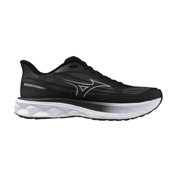 Men's Neutral Running Shoes Mizuno Wave Skyrise 7  Black/White/Iron Gate J1GC260903