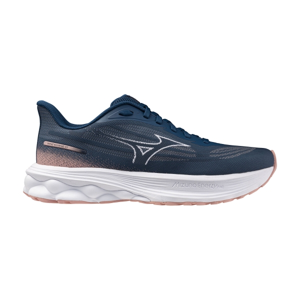 Women's Neutral Running Shoes Mizuno Wave Skyrise 7  Sailor Blue/White/Rose Elegance J1GD260923