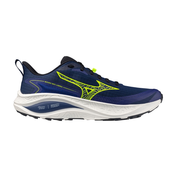 Men's Trail Running Shoes Mizuno Neo Lumina  Surf The Web/Lightning Yellow/GF White J1GJ267301