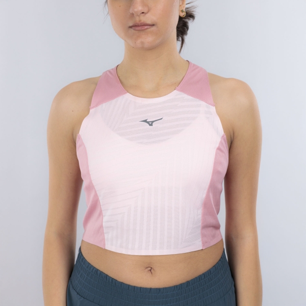 Women's Running Tank Mizuno Tech Light Top  Rose Elegance J2GAD20065