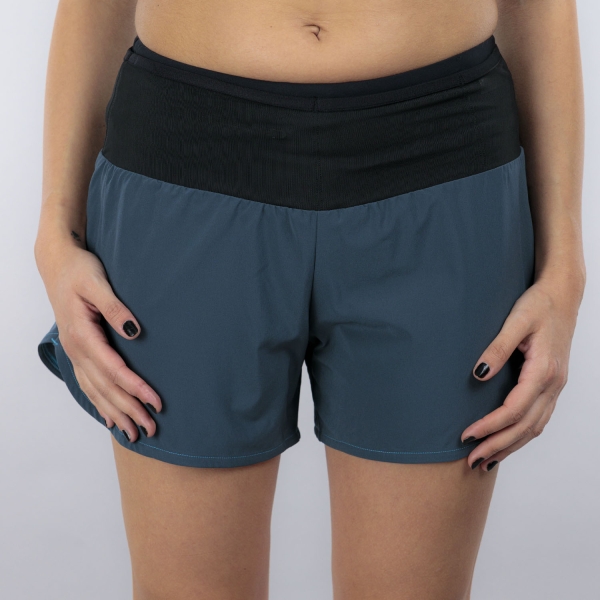 Women's Running Shorts Mizuno Multi Pocket 4in Shorts  Larkspur J2GBB20230