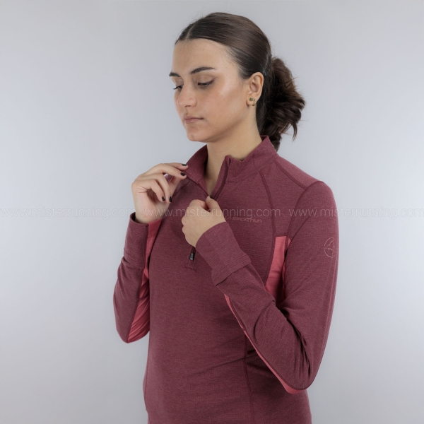 La Sportiva Swift Shirt - Redwood/Rosebay