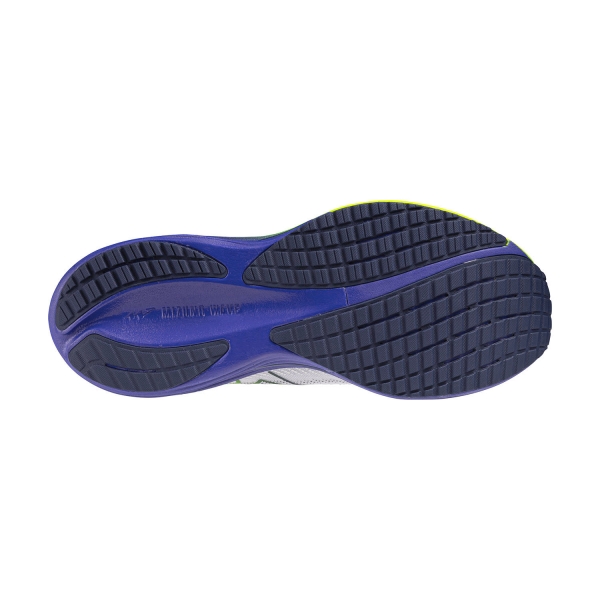 Mizuno Wave Rider 29 - White/Estate Blue/Lightning Yellow