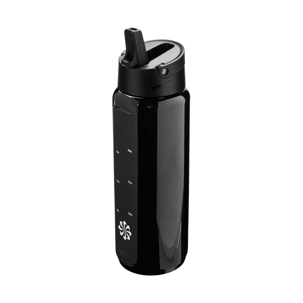 Nike Renew Recharge Straw Water Bottle - Black/White