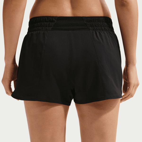 Nike Dri-FIT One 3in Shorts - Black/White