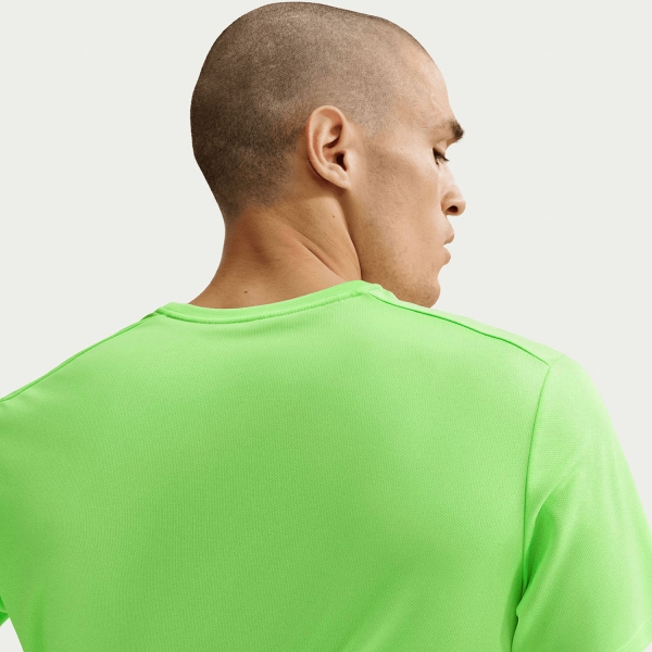 Nike Dri-FIT UV Run Division Miler Camiseta - Lime Blast/Reflective Silver