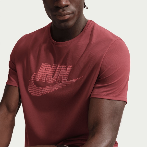 Nike Miler Energy Camiseta - Team Crimson/Light Crimson