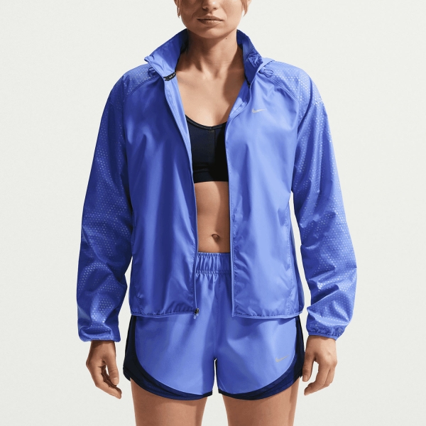 Women's Running Jacket Nike Tempo Flash Jacket  Sapphire/Black/White/Reflective Silver HV2985570