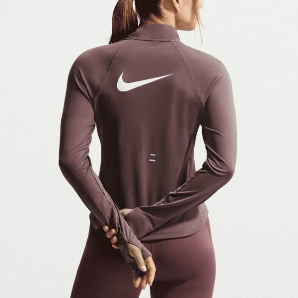 Nike Tempo Swoosh Shirt - Tattoo/White