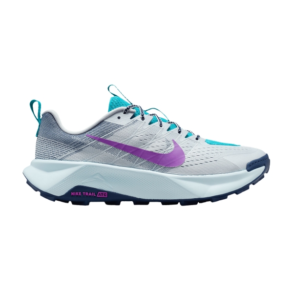 Men's Trail Running Shoes Nike Wildhorse 10  Pure Platinum/Vivid Purple/Midnight Navy FV2338009