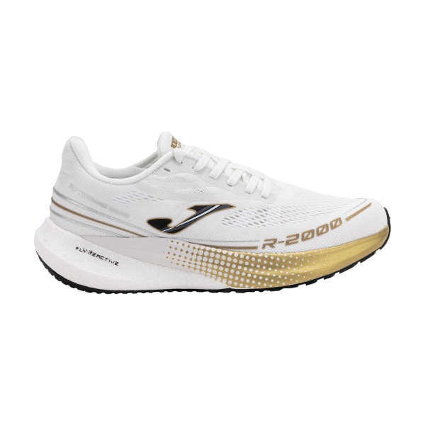 Men's Neutral Running Shoes Joma R.2000  White/Gold RR200W2592