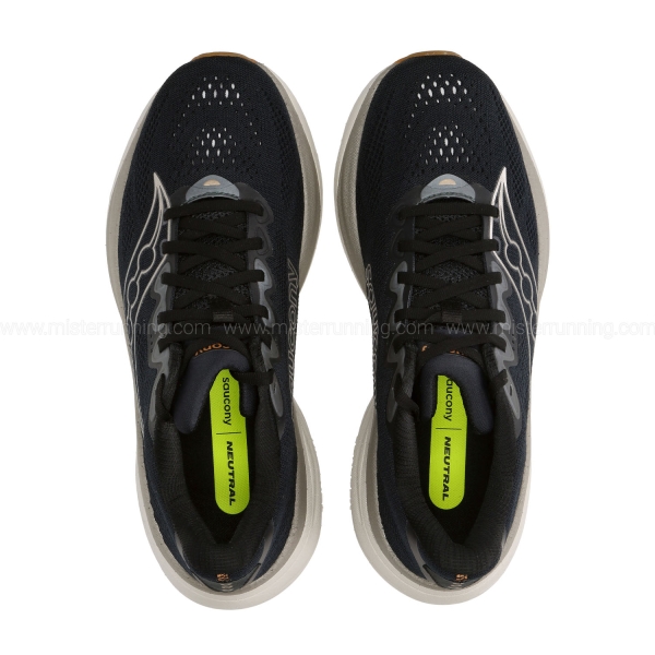 Saucony Ride 19 - Black/Pewter