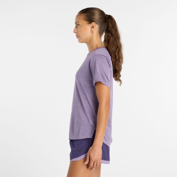 New Balance Athletics T-Shirt - Candied Violet Heather