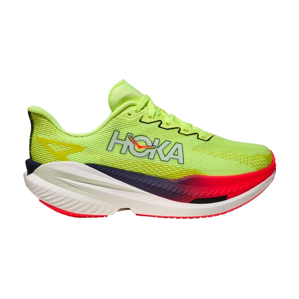 Women's Performance Running Shoes Hoka Mach X 3  Neon Yuzu/Squid Ink 1168721NZS