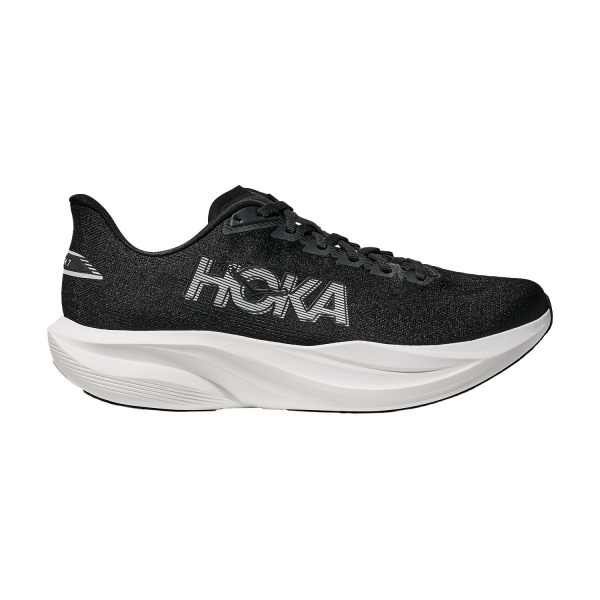 Men's Performance Running Shoes Hoka Mach 7  Black/White 1171904BWHT