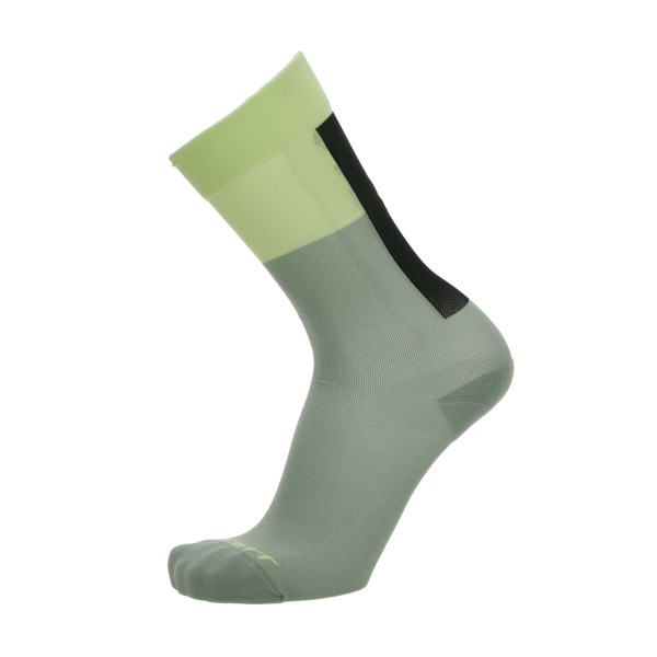  SCOTT Block Stripe Socks  Spray Grey/Acid Yellow 4094538244