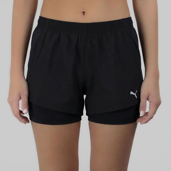 Women's Running Shorts Puma Velocity 2 in 1 3in Shorts  Black 52658801