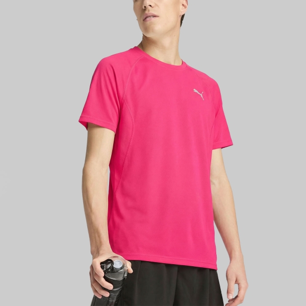 Men's Running T-Shirt Puma Velocity TShirt  Pure Pink 52660023