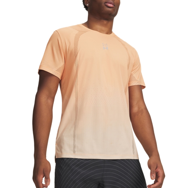 Men's Running T-Shirt Under Armour Halo Pro TShirt  Orange Bloc 60109100870