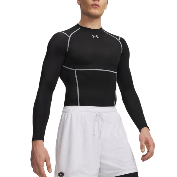 Men's Shirt Underwear Under Armour HeatGear Elite Shirt  Ultimate Black/Reflective 60153840008