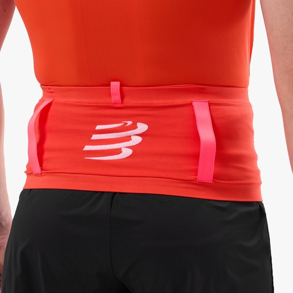 Compressport Free Pro Belt - Tigerlily/Fluo Red