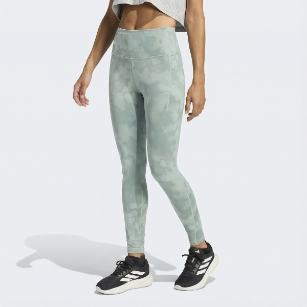 Women's Running Tights adidas adi365 AOP 7/8 Tights  Wonder Sage KC4756