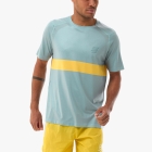 Compressport Performance Logo T-Shirt - Ether/Lemon