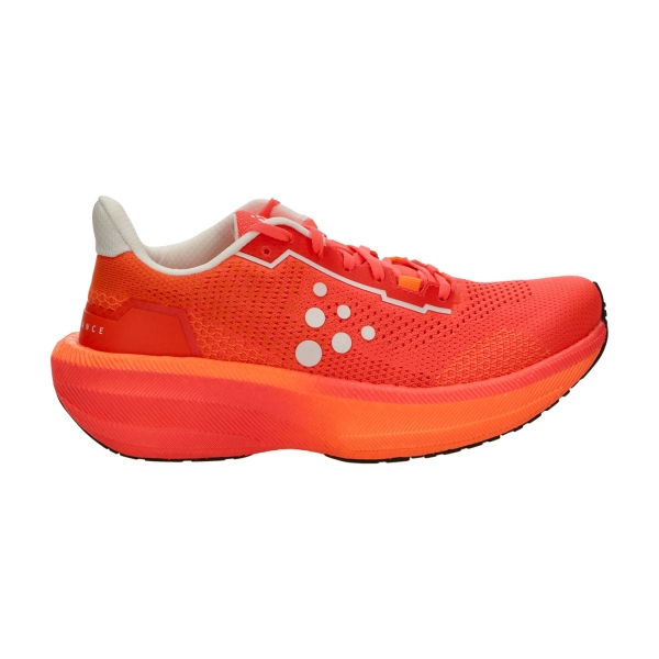 Women's Neutral Running Shoes Craft Endurance 3  Flourange/Contrast Pink C17702FLOUCPK