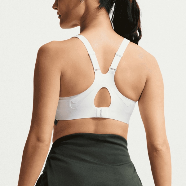 Nike Dri-FIT Rival Sports Bra - White