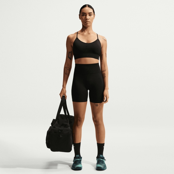 Nike Nike Pro Seamless Sports Bra - Black