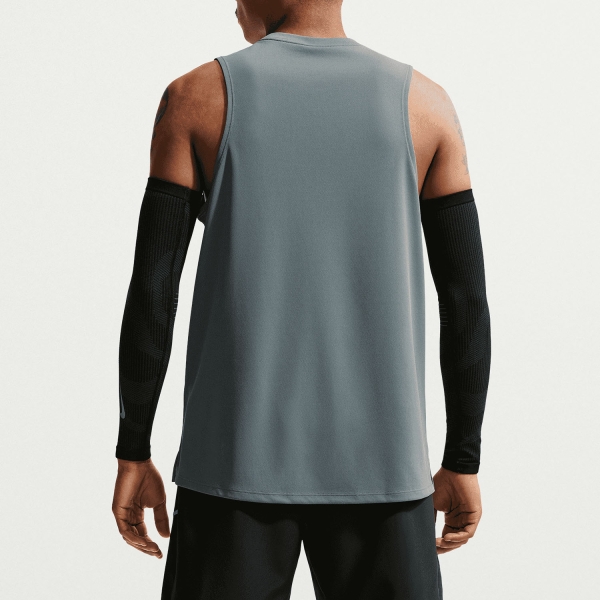 Nike Dri-FIT Miler Canotta - Smoke Grey/Reflective Silver