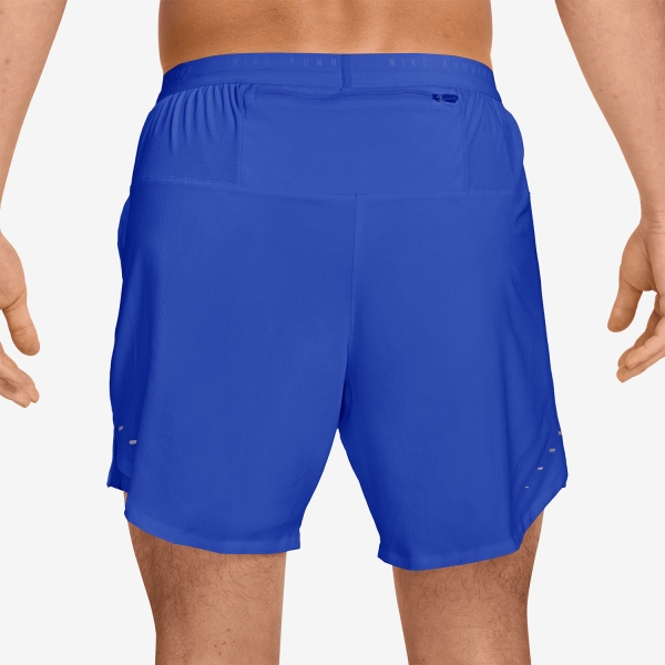 Nike Stride 2 in 1 7in Shorts - Hyper Royal/Reflective Silver