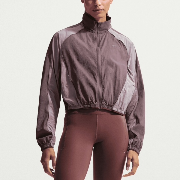Women's Running Jacket Nike Swift Repel UV Jacket  Tattoo/Light Violet Ore/Reflective Silver IM9480502