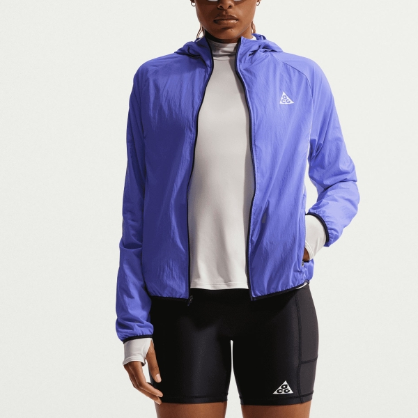 Women's Trail Running Jacket Nike ACG Repel Jacket  Sapphire/Hydrogen Blue/Summit White IO9748570