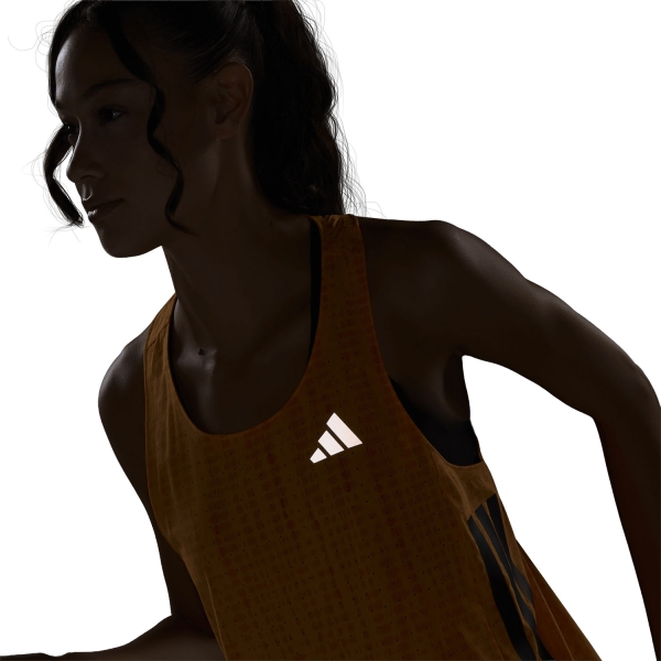 adidas ADIZERO Tank - Pure Tangerine/Pure Orange