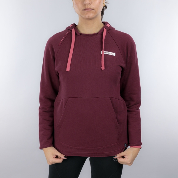 Giacche e Maglie Outdoor Donna La Sportiva Telendos Hoodie  Redwood ZACW032R25R25