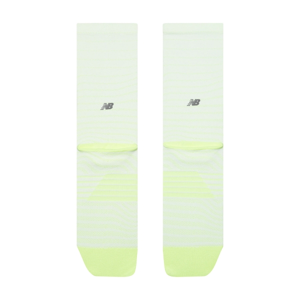 New Balance Pro Run Crew Socks - Afterglow/White