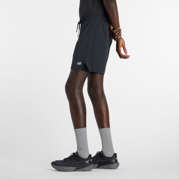 New Balance RC Lined 7in Shorts - Black