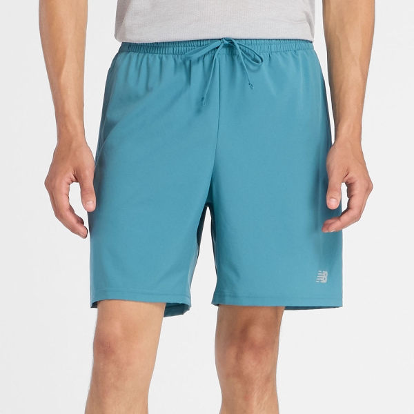 Men's Running Shorts New Balance Performance 7in Shorts  Big Teal MS41232AAZ